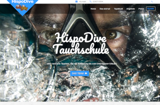Hispo Dive - Homepage